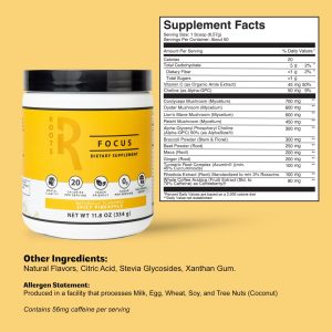 Roots Focus Spicy Pineapple 50 srv - Image 3