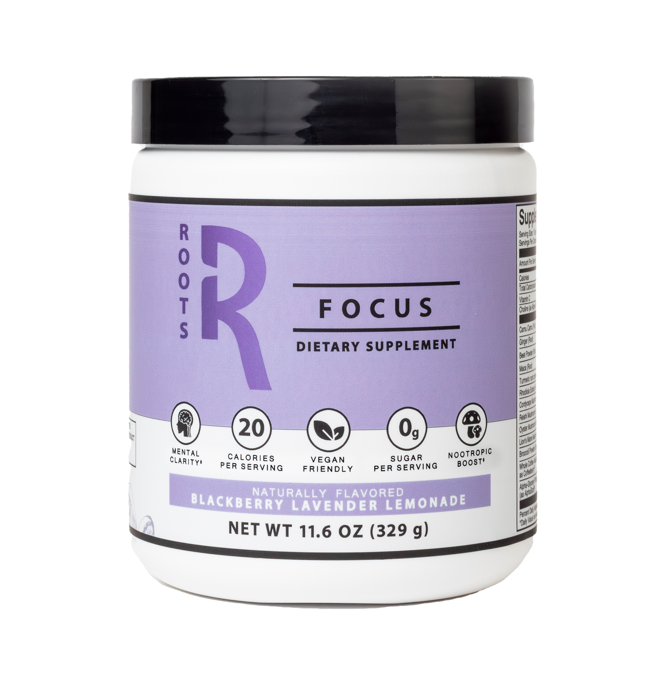 Roots Focus Blackberry Lavender Lemonade 50 srv - Image 1