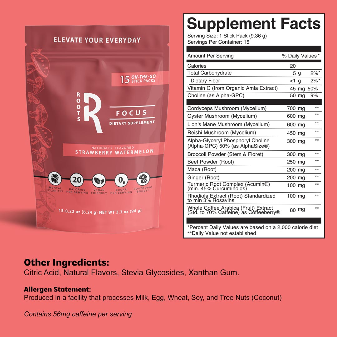 Roots Focus Strawberry Watermelon 15ct - Image 3