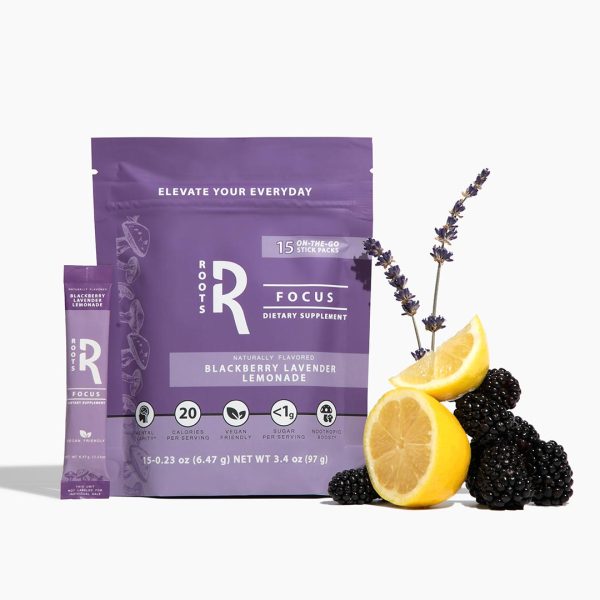 Roots Focus Blackberry Lavender Lemonade 15ct