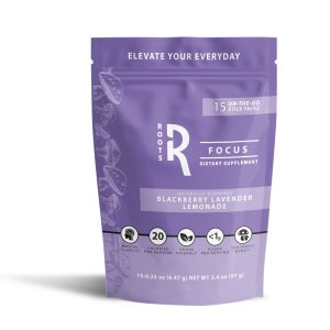 Roots Focus Blackberry Lavender Lemonade 15ct - Image 1