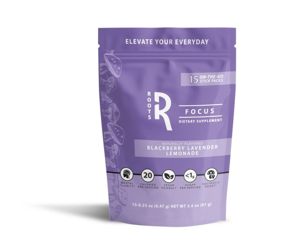 Roots Focus Blackberry Lavender Lemonade 15ct