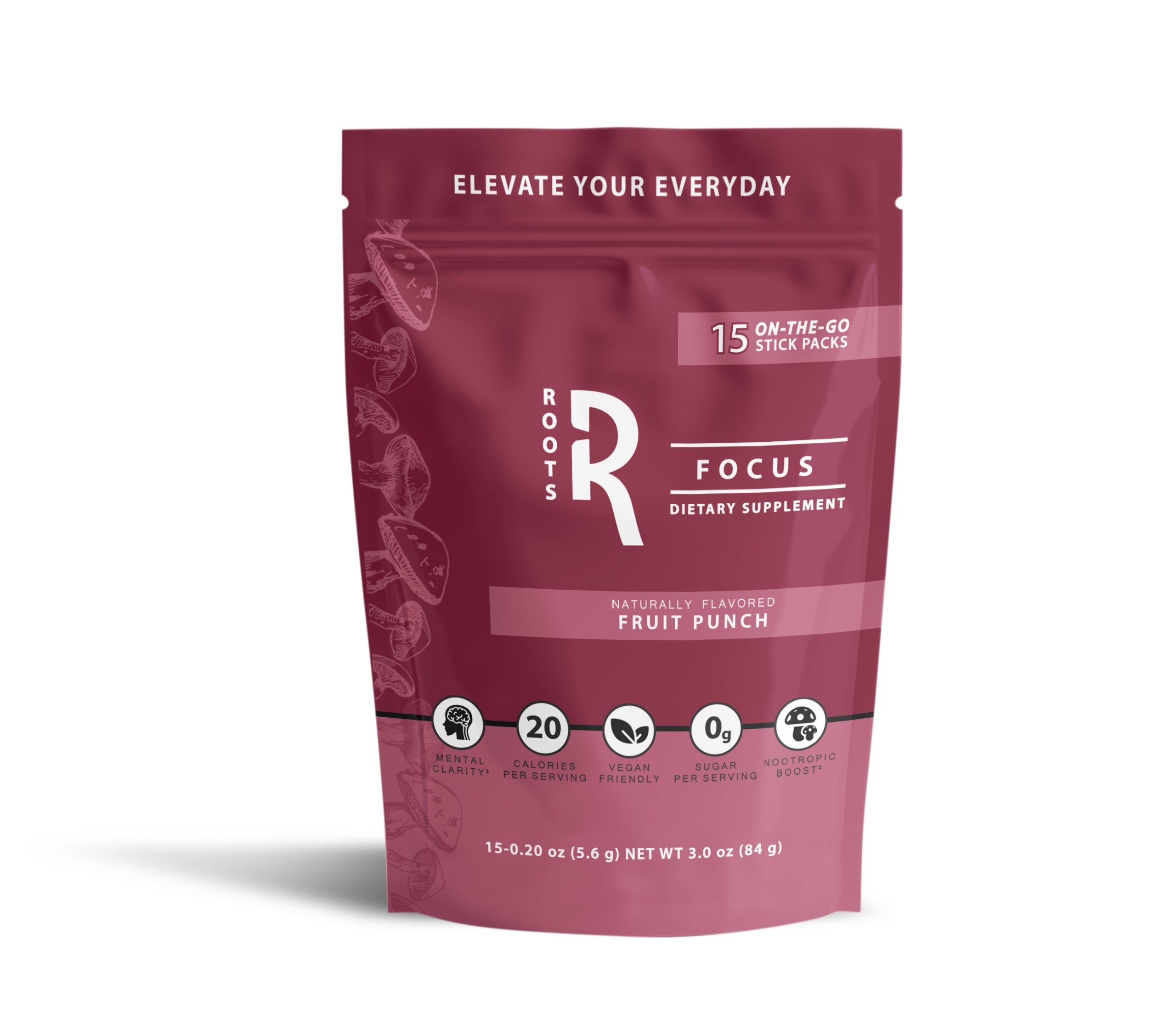 Roots Focus Fruit Punch 15ct - Image 1